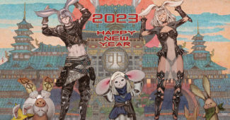 Square Enix Happy New Year 2023 Rokuma Saito